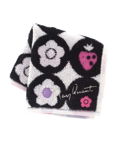 【極美品】マリークヮント デイジー刺繍 アンサンブル MARY QUANT（マリークヮント） ハンカチ マリークワント mary quant