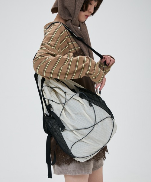 full/fill. デイバック リュック mesh pocket sheer back pack