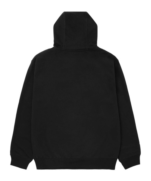 HUF（ハフ） ジップアップパーカー SMALL ブラック メンズ : ZOZOTOWN