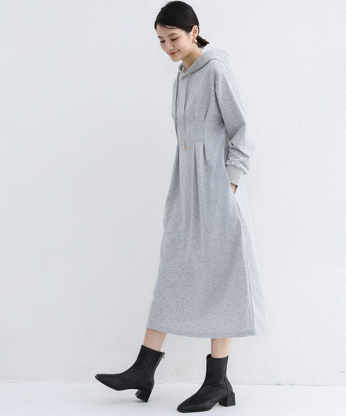 「Cinderella」 長袖ワンピース MEDIUM ベージュ レディース_画像2