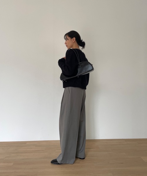 「Didot.showroom」 ニットカーディガン FREE グレー レディース_画像2