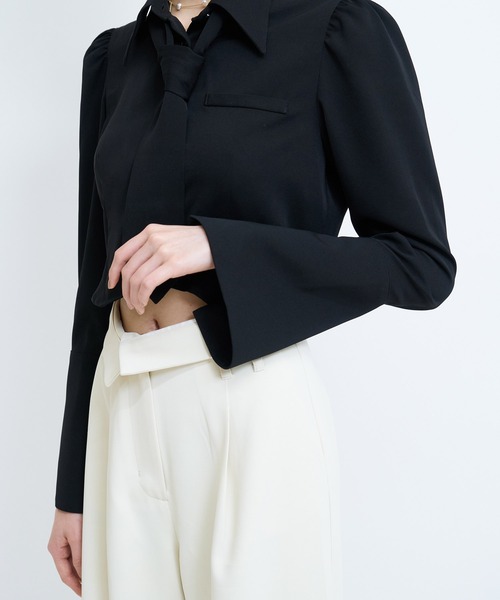 「ROYAL PARTY」 長袖シャツ FREE オフホワイト レディース_画像2