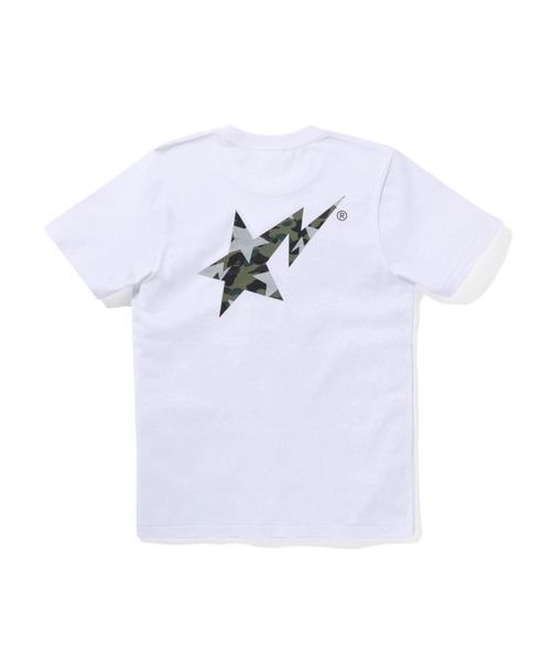 tシャツ STA OVER PRINT 1ST CAMO BAPE STA TEE レディースの画像