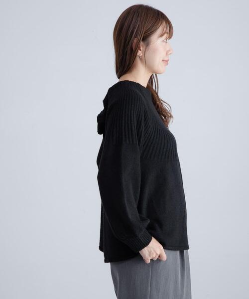 「URBAN RESEARCH Sonny Label」 長袖ニット FREE ブラック レディース_画像3