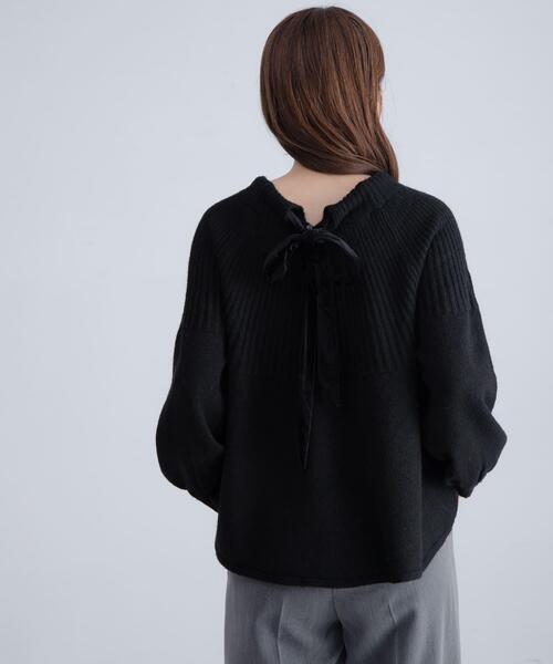 「URBAN RESEARCH Sonny Label」 長袖ニット FREE ブラック レディース_画像4