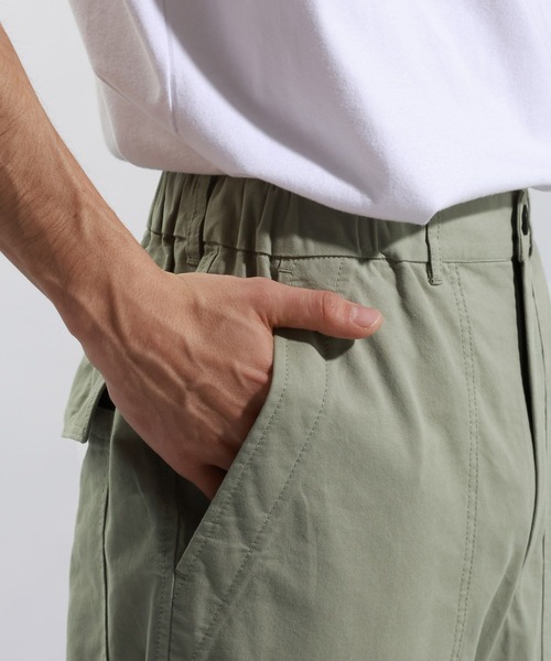 779 PGG ユニセックス 定価30,800円 イージーパンツ カーキ M BAYFLOW（ベイフロー） パンツ ファティーグイージーパンツ メンズ