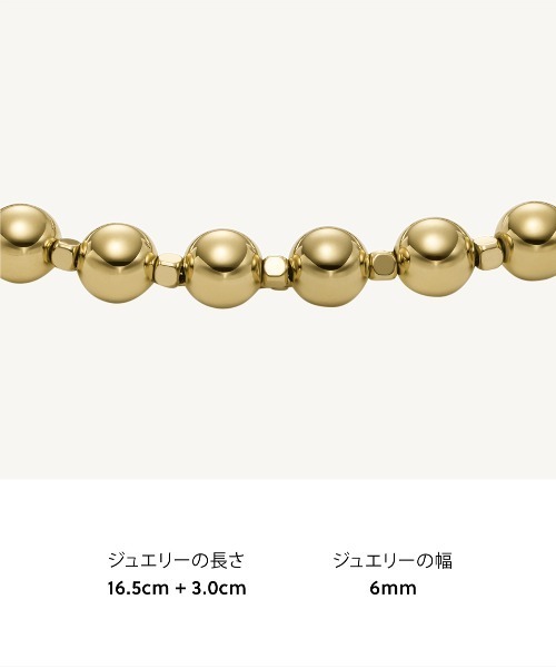 「FOSSIL」 ブレスレット FREE ゴールド レディース_画像7