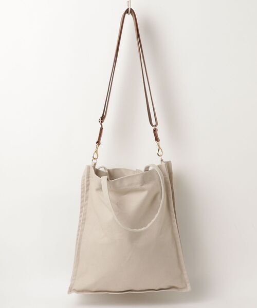 「YOUNG&OLSEN The DRYGOODS STORE」 2WAYバッグ - ベージュ レディース_画像2