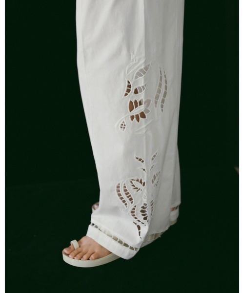 anuke（アンヌーク） オールインワン Cutwork Lace Combinaison