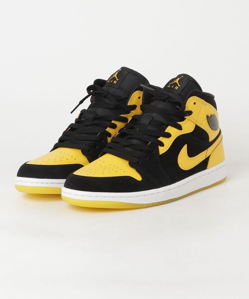 Jordan 「JORDAN BRAND」 ハイカットスニーカー 28cm イエロー メンズ