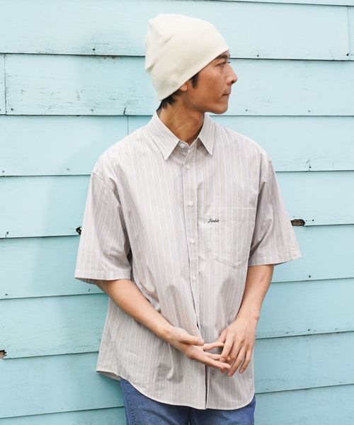 BAYFLOW（ベイフロー） シャツ ストライプシャツ メンズ : ZOZOTOWN