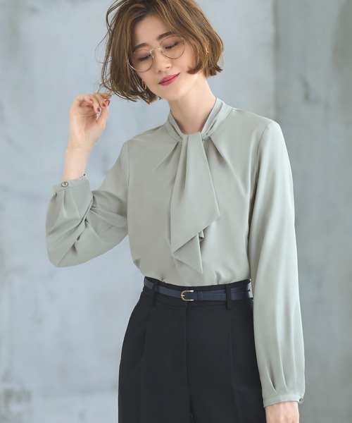 「RUIRUE BOUTIQUE」 長袖ブラウス M オフホワイト レディース_画像6