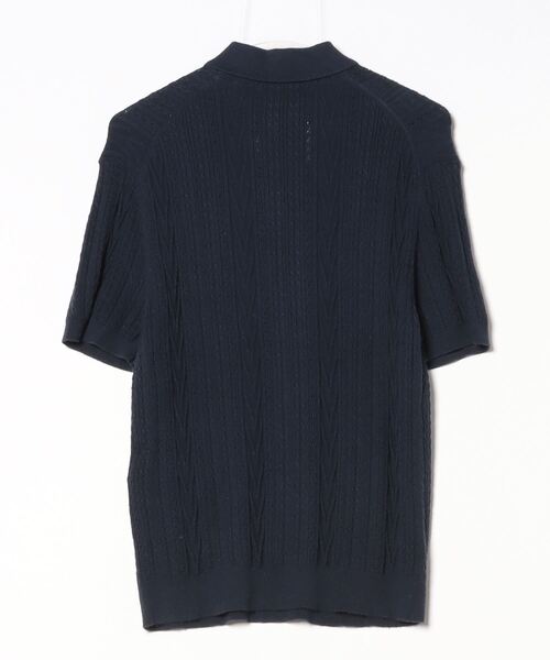 「KITH」 半袖ポロシャツ S ネイビー メンズ_画像2