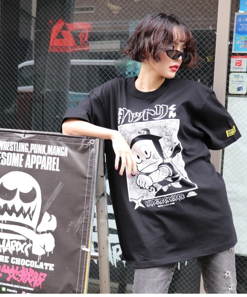 tシャツ 忍者ハットリくん(どんぐりまなこブラック) メンズ : ZOZOTOWN