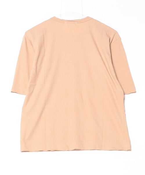 「conte」 半袖Tシャツ - ベージュ レディース_画像6