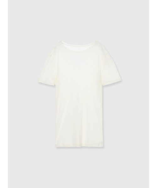 anuans（アニュアンス） tシャツ シアーコンパクトカットトップス