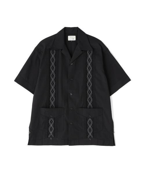 Schott N.Y.C（ショット） 「Schott」 半袖シャツ X-LARGE サックス