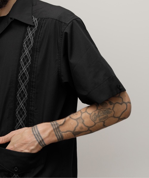 Schott N.Y.C（ショット） 「Schott」 半袖シャツ X-LARGE サックス