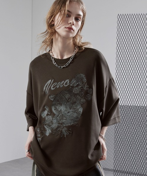 「ENDER PRODUCTS」 半袖Tシャツ M スミクロ メンズ_画像9