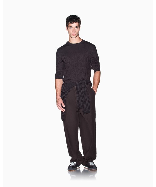 EMPORIO ARMANI アルマーニ スラックス　オールシーズン　ワイド ARMANI EXCHANGE ワイドパンツ チノパン 「A|X アルマーニ