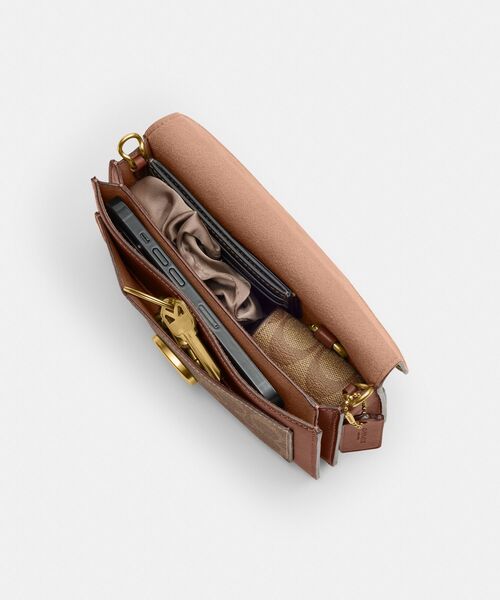 COACH（コーチ） ショルダーバッグ バッグ タビー チェーン クロス