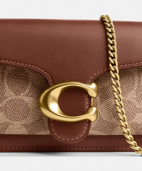 COACH（コーチ） ショルダーバッグ バッグ タビー チェーン クロス