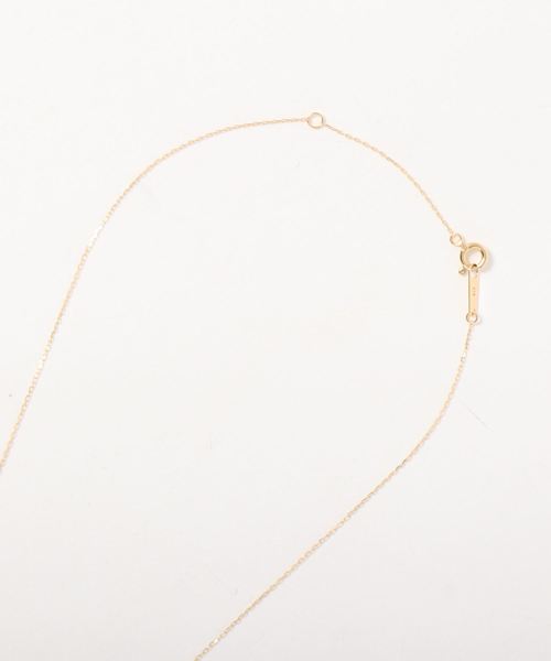 con affetto ネックレス K18ダイヤホースシューネックレス レディース