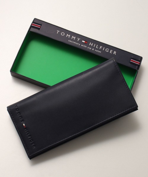 HILFIGEトミーヒルフィガー財布 ロングジップウォレット TOMMY HILFIGER（トミー・ヒルフィガー） 財布 「TOMMY HILFIGER