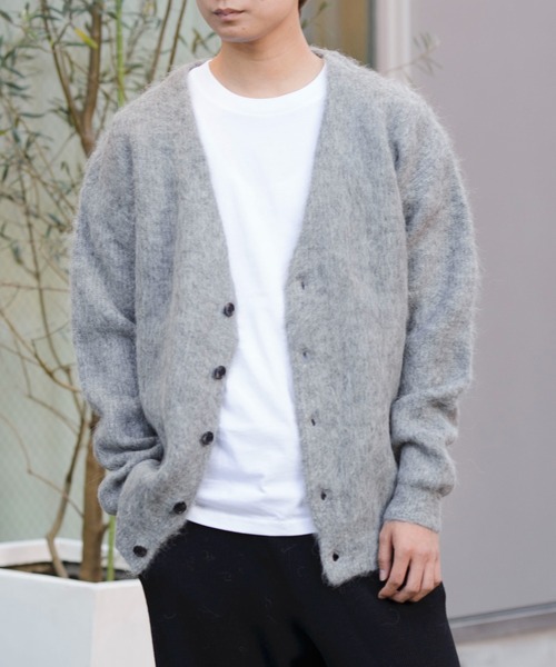 NewAnce（ニュアンス） カーディガン 「NewAnce」アルパカニット