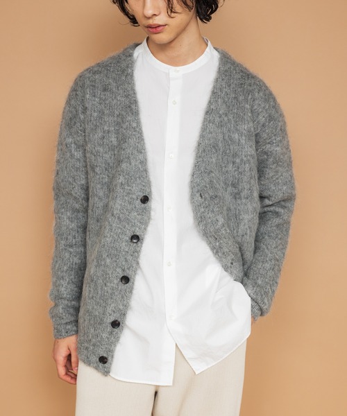 NewAnce（ニュアンス） カーディガン 「NewAnce」アルパカニット
