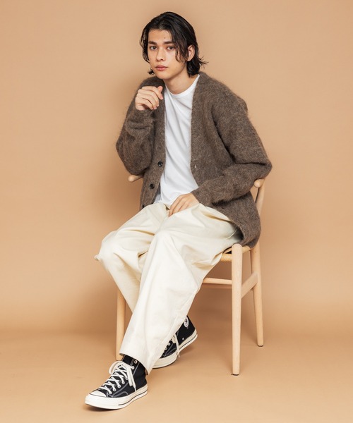 NewAnce（ニュアンス） カーディガン 「NewAnce」アルパカニット