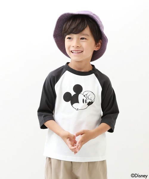 Tシャツ Tシャツ ディズニー ミッキー 7分袖tシャツ 激安価格の