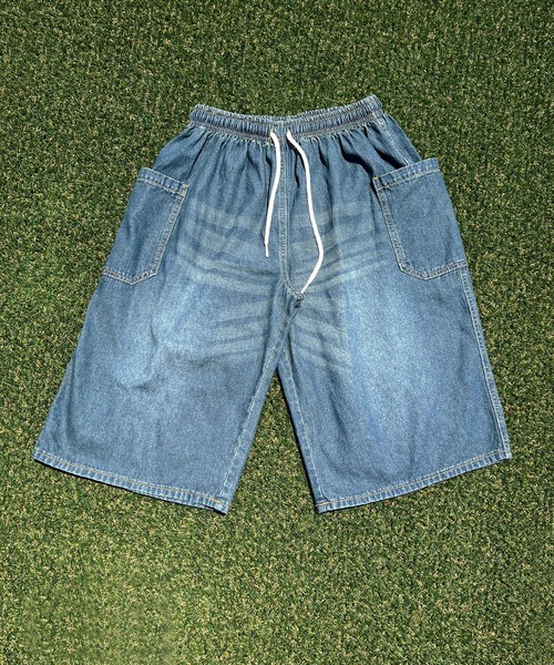 売れ筋介護用品も！ BEATJIVE ジーンズ デニム デニムパンツ ハーフパンツ ショート パンツ