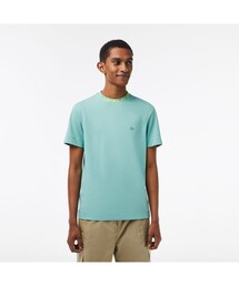 LACOSTE ホワイト Tシャツ 定価11000円 新品 ラコステ LACOSTE ボディーサイズピグメントTシャツ （ホワイト