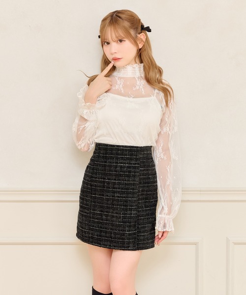 apres jour（アプレジュール） ブラウス シャツ キャンディースリーブ