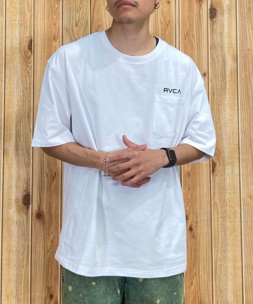 tシャツ Tシャツ メンズ RVCA/ルーカ オーバーサイズ バックプリントTシャツ/ポケットTシャツ/半袖Tシャツ BD041-229｜zozo