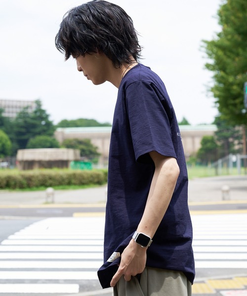 売れ筋商品|||ボス Tシャツ レディース トップス Basic T-shirt - dark blue Blue Standard tシャツ 「BLUE STANDARD/ブルースタンダード
