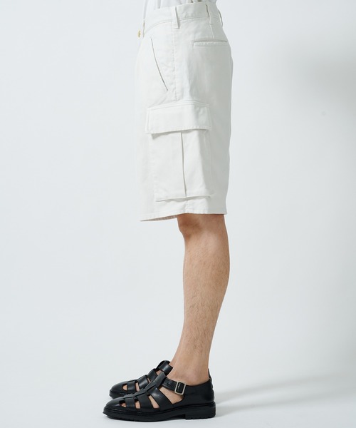 Deuxieme Classe military ショートパンツ (WHT) 新品Deuxieme Classe military ショートパンツ (WHT)