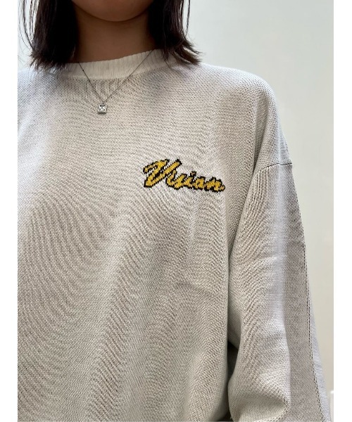 VISION STREET WEAR セーター ニット 「VISION STREET」別注ジャカード 