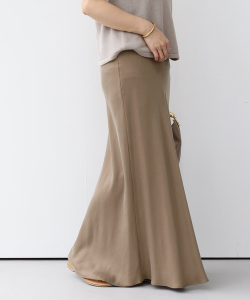 Deuxieme Classe スカート 追加 Cu/R Maxi レディース