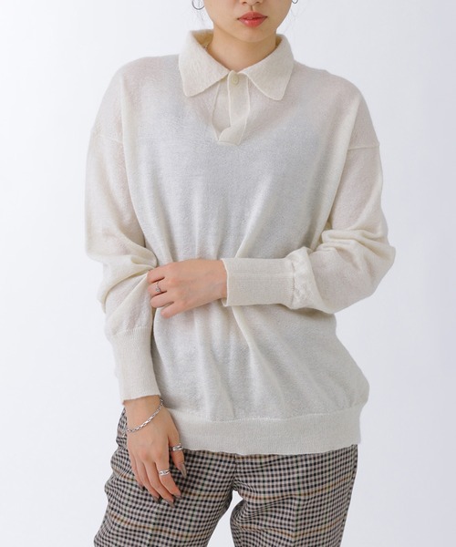 sale セール　20%off THE SHINZONE ザ シンゾーン　Tamtam polo/22AMSNI06 THE SHINZONE ザ シンゾーン Tamtam polo/22AMSNI06 | here.