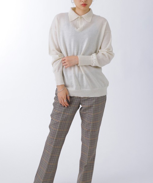 sale セール　20%off THE SHINZONE ザ シンゾーン　Tamtam polo/22AMSNI06 THE SHINZONE ザ シンゾーン Tamtam polo/22AMSNI06 | here.