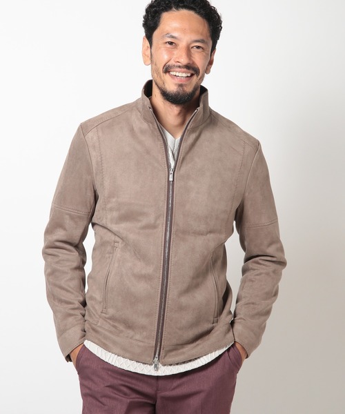 MEN'S BIGI（メンズビギ） 革ジャン ライダース フェイクスエード
