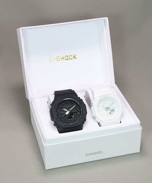 腕時計 Pair Model / GA-2100-1A1JF × GMA-P2100-7AJF メンズ レディースの画像