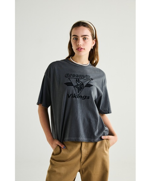 tシャツ PC CLASSIC ART LOOSE TEE ”Vikings”/クラシックアートルーズTシャツ レディース