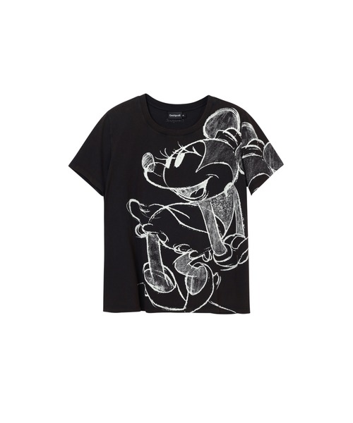 Desigual ブラウス シャツ MICKEYDRAWING Tシャツショート