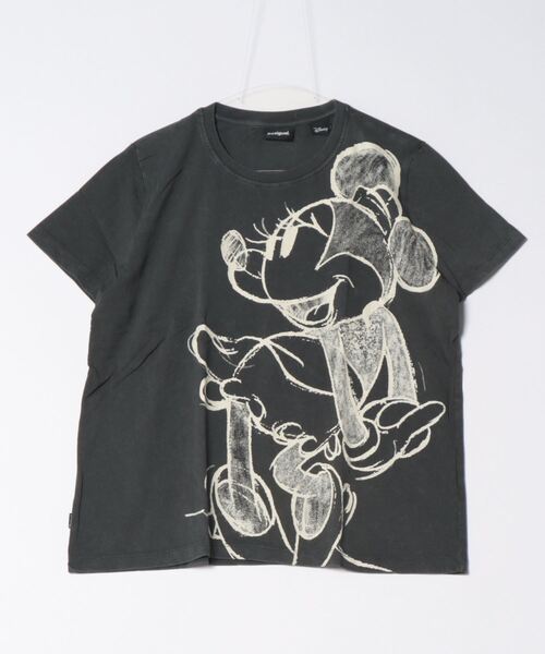 デシグアル Desigual MICKEYDRAWING Tシャツショートスリーブ （グレー/ブラック） Desigual｜MICKEYDRAWING Tシャツショートスリーブ | Rakuten