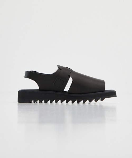 フットザコーチャー ブラックサンダル 7.5 ほぼ未使用品 foot-the-c-ss-b-sn_0.jpg