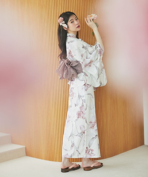 tocco closet 浴衣 トップス＆ワンピース＆帯の3点セット