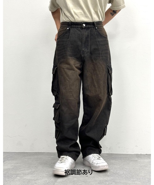3.3 FIELD TRIP ジーンズ Field Trip／ワイドカーゴデニムパンツ
